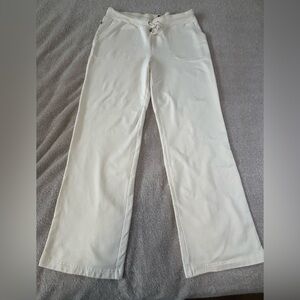 White Wide-Leg Pants Ralph Lauren size M